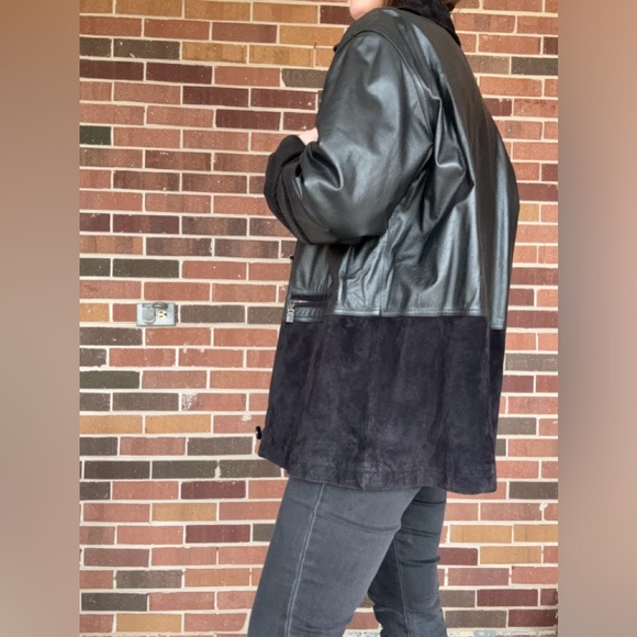 Vintage Leather/Suede Jacket - Picture 2 of 13
